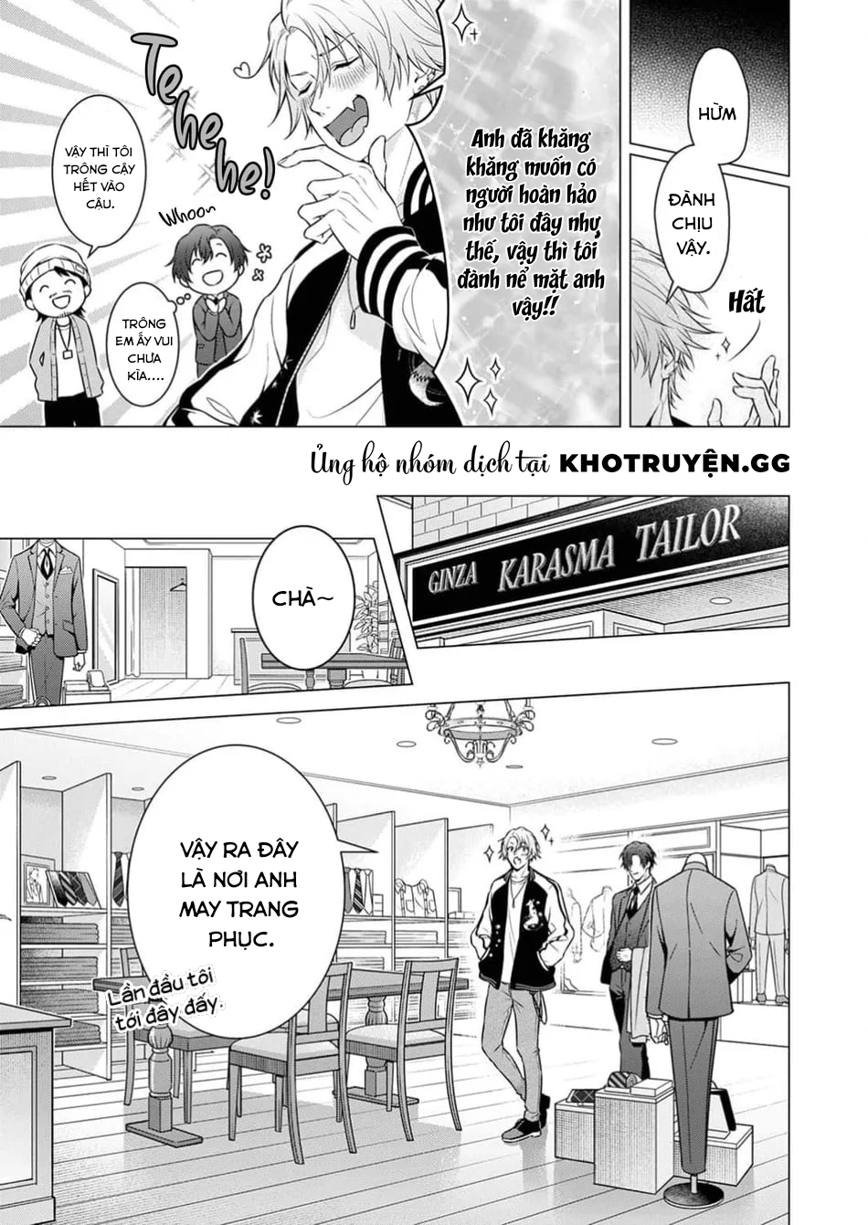 hãy để anh chạm vào cái đuôi hư hỏng này nhé chapter 3 5