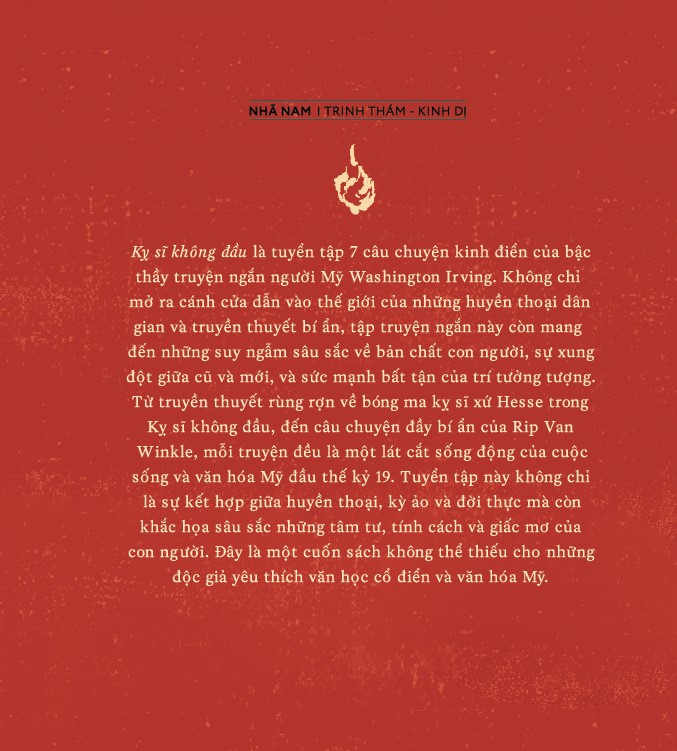 Sách - Kỵ sĩ không đầu (Washington Irving) (Nhã Nam Official)