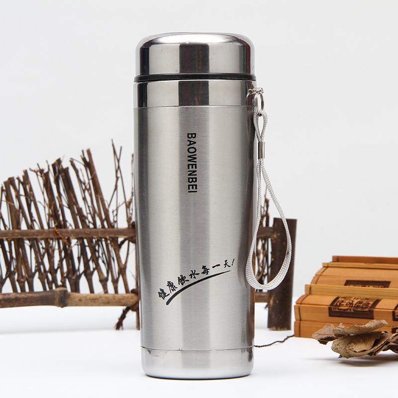 Đặc Biệt 2 Lớp Inox Cử Nhân Cốc Cách Nhiệt Có Tay Cầm Dây Văn Phòng Trà Quà Tặng Quảng Cáo Cốc Nước