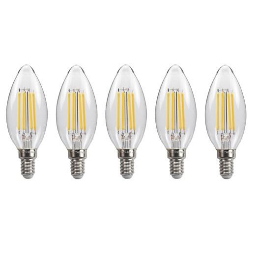 COMBO 5 BÓNG LED EDISON 4W HÌNH QUẢ NHÓT