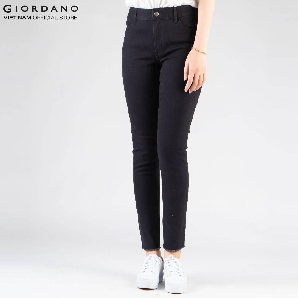 Quần jeans dài nữ Giordano 05419048