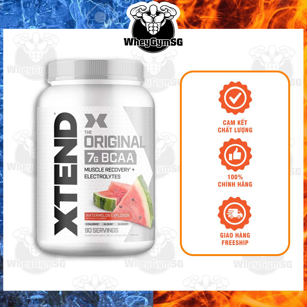 Scivation Xtend Bcaa Thực Phẩm Bổ Sung Chống Dị Hóa Cơ, Tăng Khả Năng Hồi Phục Cơ Bắp 90 Lần Dùng