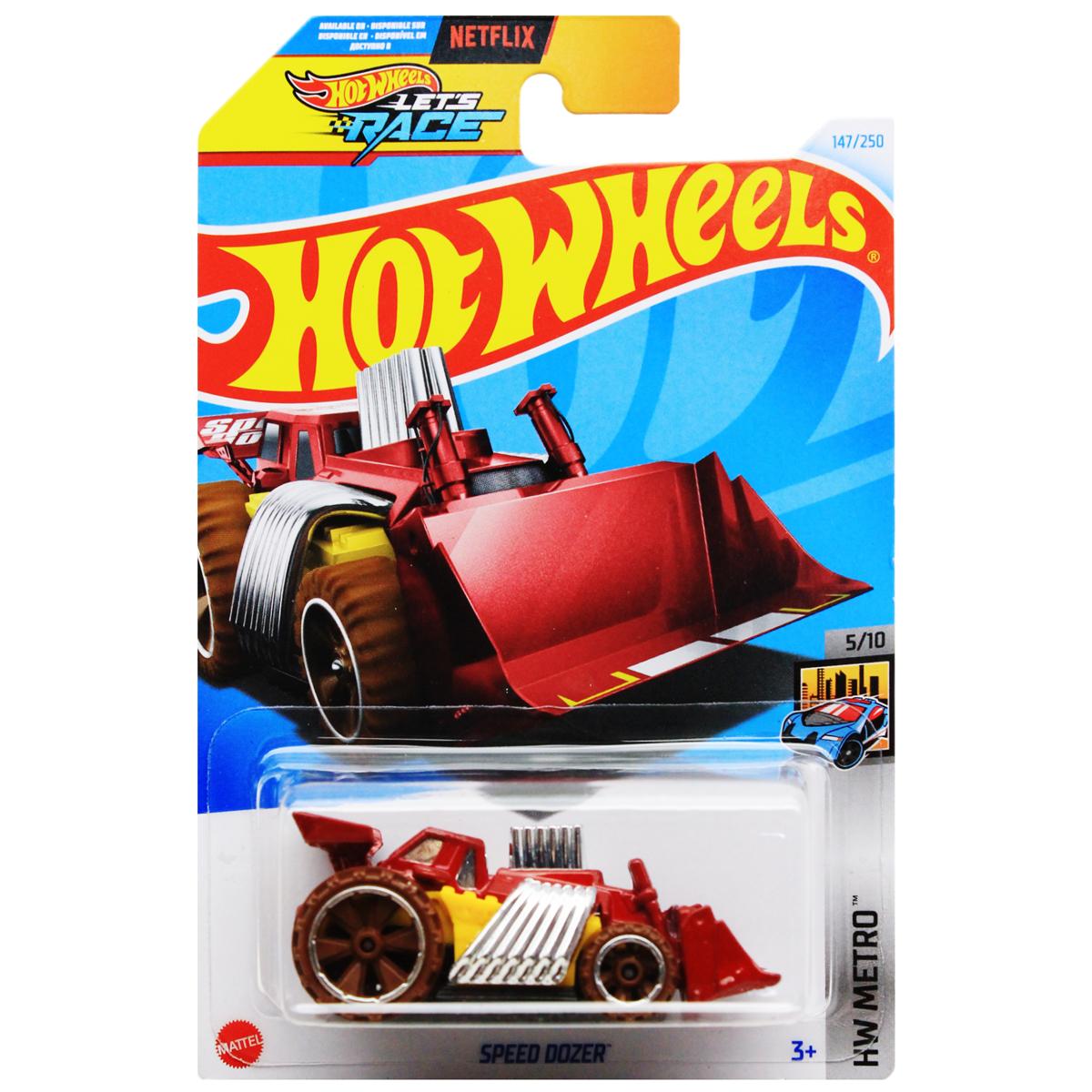 Đồ Chơi Mô Hình Siêu Xe - Hot Wheels C4982 - 147/250 - Speed Dozer