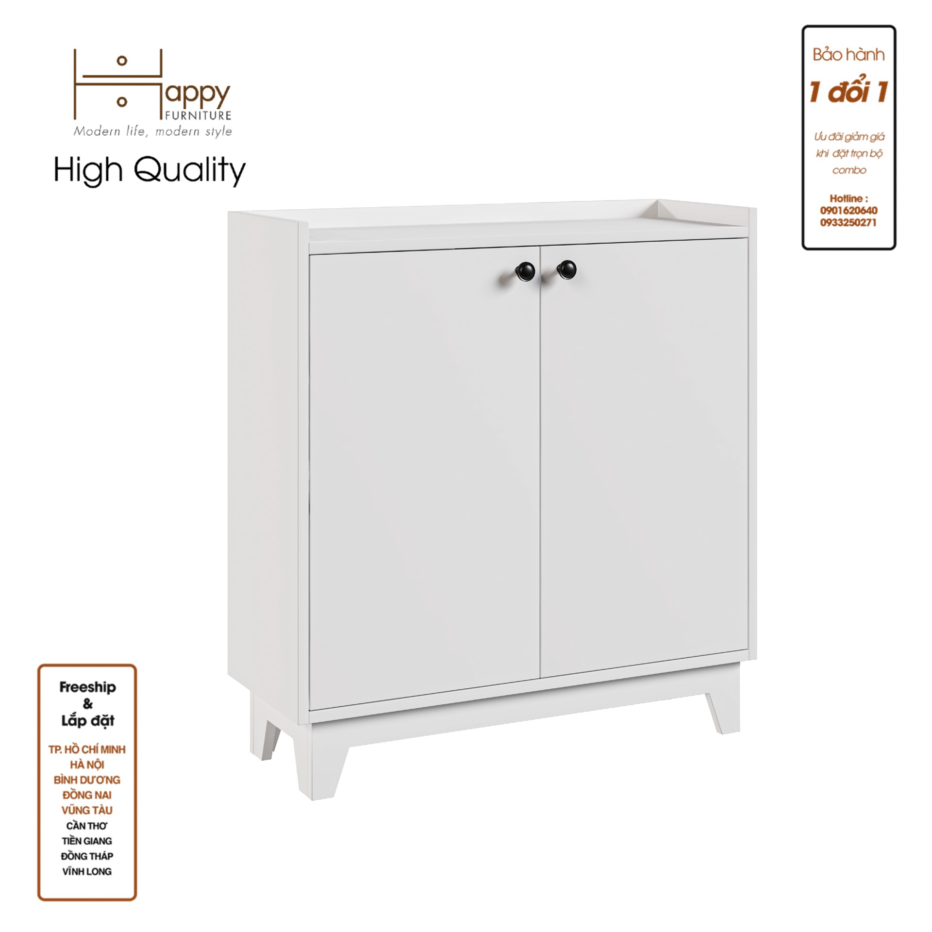 [Happy Home Furniture] KINA , Tủ lưu trữ 2 cửa mở , 80cm x 30cm x 85cm ( DxRxC), TCM_042