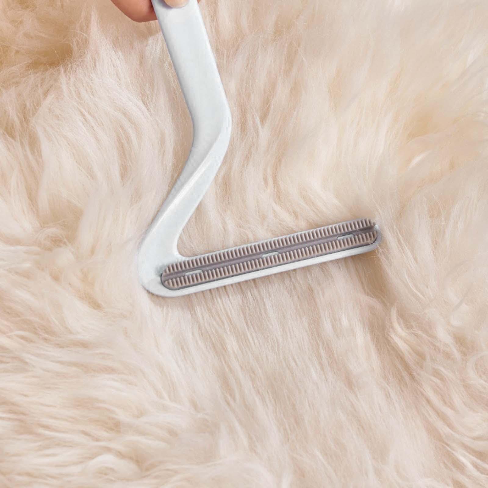 Manual Portable Fabric  Furniture Pet Hair Removal  Brush for Sweater blanket