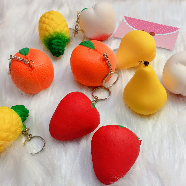 Móc Khóa Fruits Squishy (Giao ngẫu nhiên)