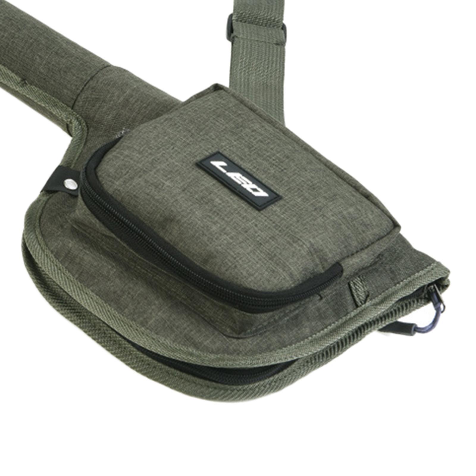 Fishing Pole Bag Fishing Rod Case Fishing Pole Reel Storage Bag Portable Fishing Rod Holder Fishing Pole Reel Case for Men Gift Accessories