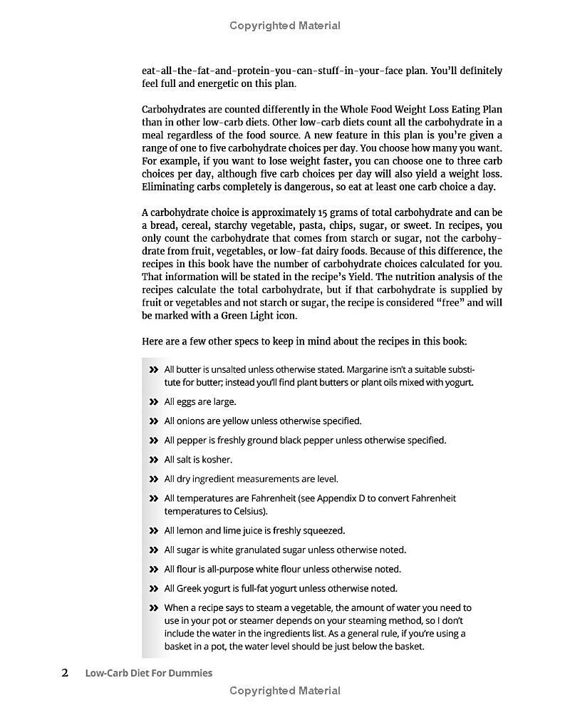 Sách ngoại văn: Low-Carb Diet For Dummies 2nd Edition