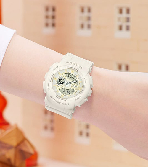Đồng Hồ Casio Nữ Baby-G dây nhựa BA-110XSW-7ADR