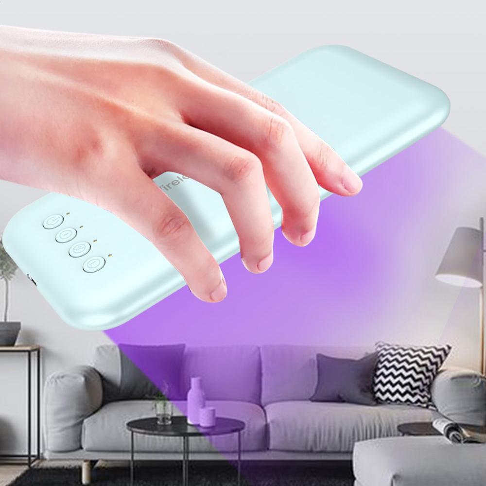 Hộp đèn UV khử trùng đa chức năng kèm sạc điện thoại không dây