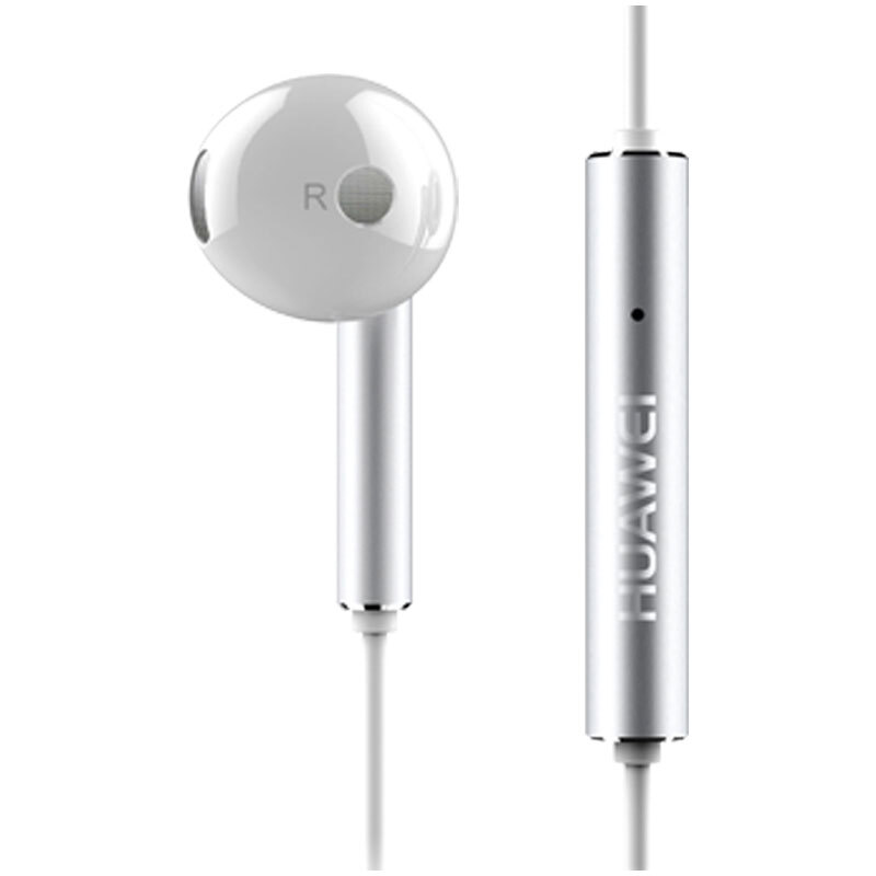 Tai Nghe Huawei AM116 với giắc cắm 3.5mm Microphone âm thanh nổi và nút chỉnh âm lượng, thân kim loại