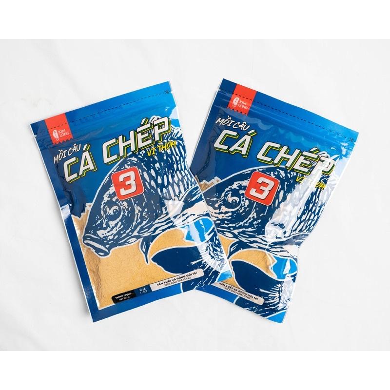 Mồi câu chuyên trị Chép 01-02-03 vị tanh thơm Thính câu cá siêu nhậy Kim Long Đồ Câu Việt Bắc