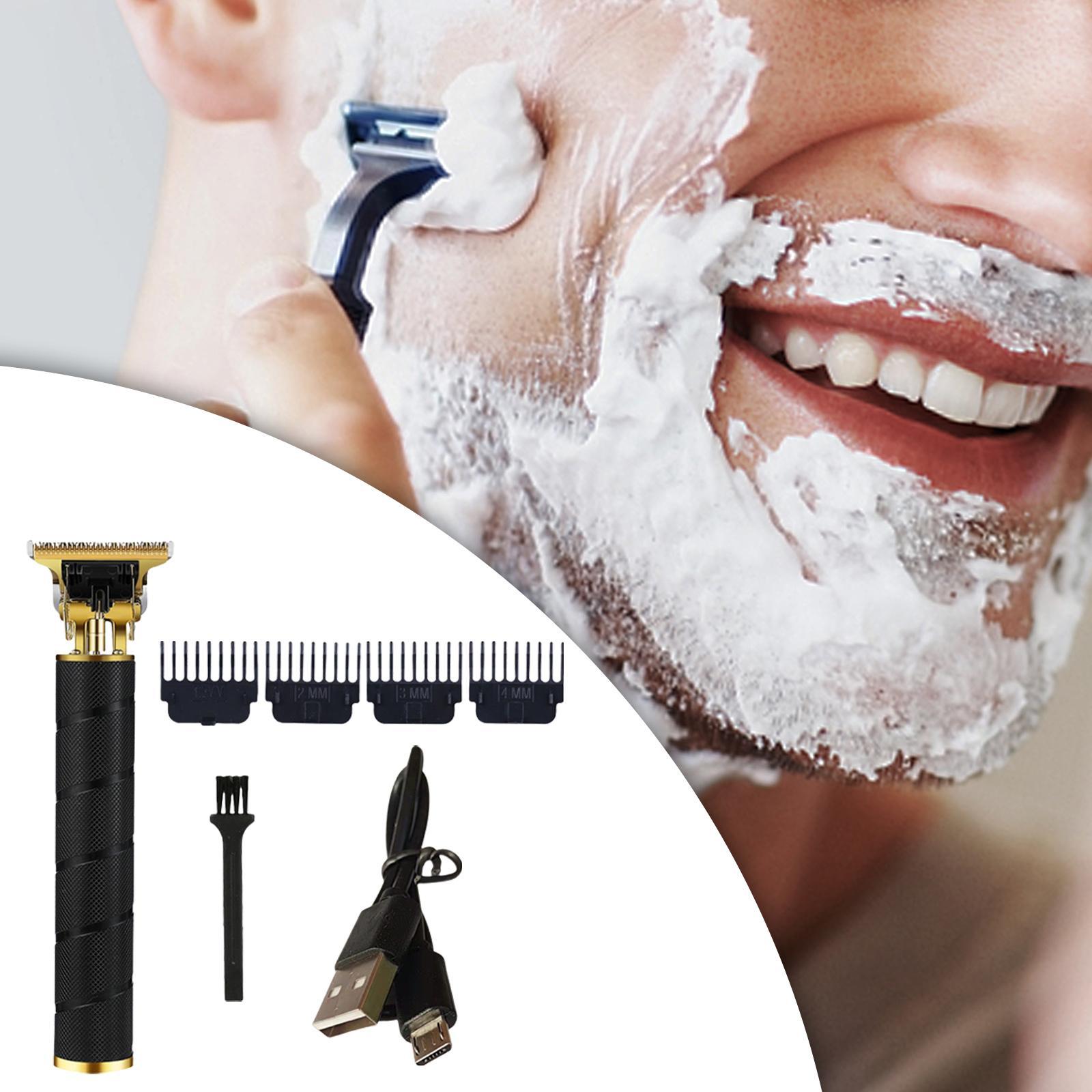 Hair Clippers for Men T-Blade Electric Beard Trimmer Liners Edgers Outliner Barbers