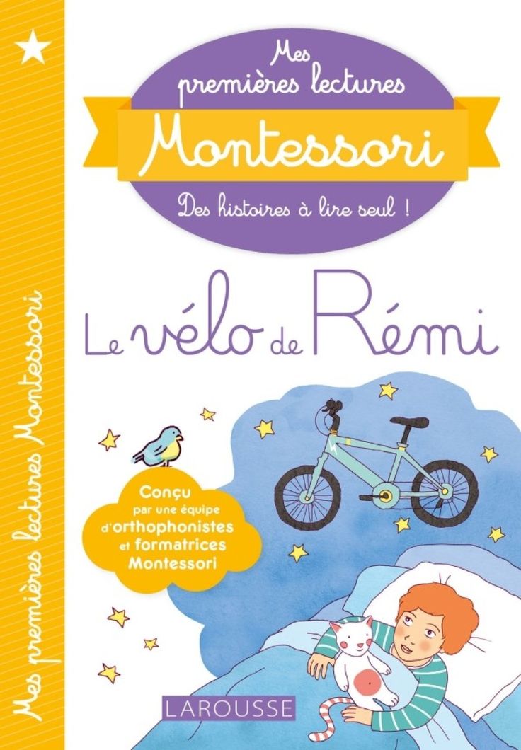 Sách tập đọc tiếng Pháp - Mes Premieres Lectures Montessori Niveau 1 - Le Vélo de Rémi