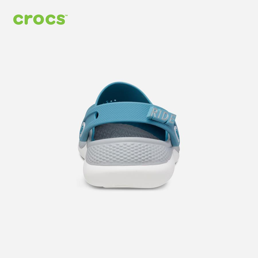 Giày lười unisex Crocs FW LiteRide 360 Clog U Blue Steel/Microchip - 206708-4LC