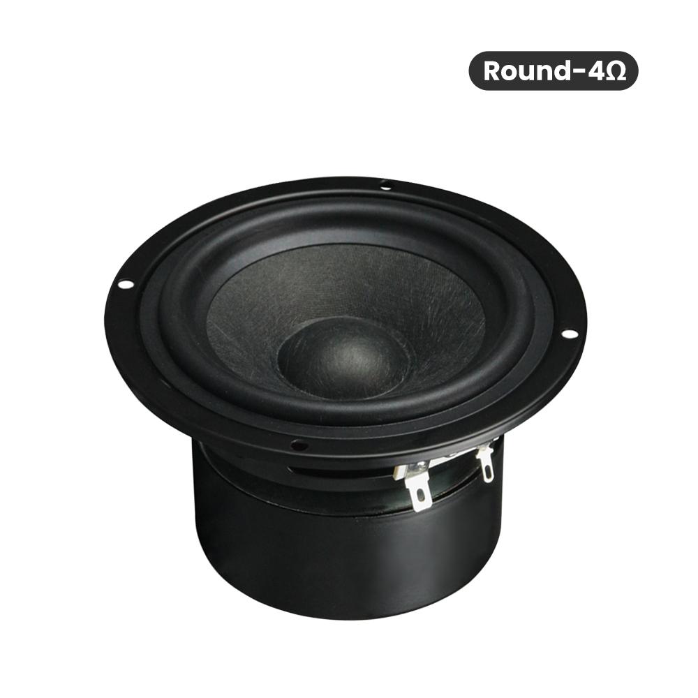 AIYIMA 1PCS 4 inch loa midrange 4 8 ohm 25W Audio khuếch đại âm thanh loa len loa hình nón cho amp âm thanh tại nhà amp Color: 8 Ohm 25W Speaker Woofer Size/Full-Range Size: 4"