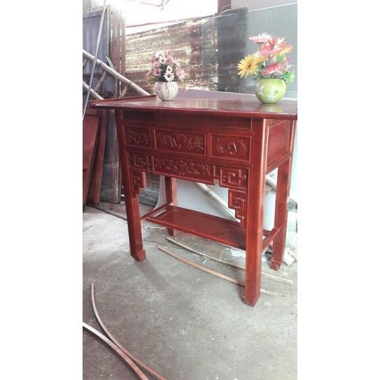 Án thờ gỗ nhãn giá thật