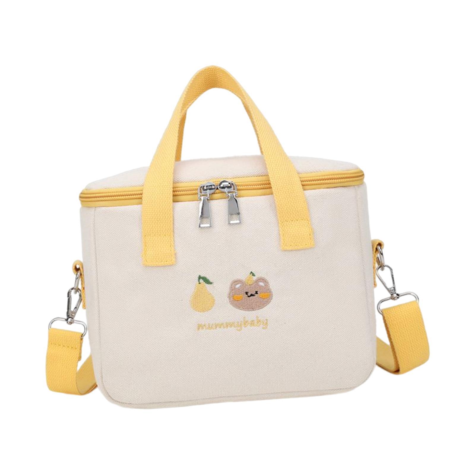 Portable lunch Storage Bag Insulated Lunch Box Keep Warm for Camping Children Adults