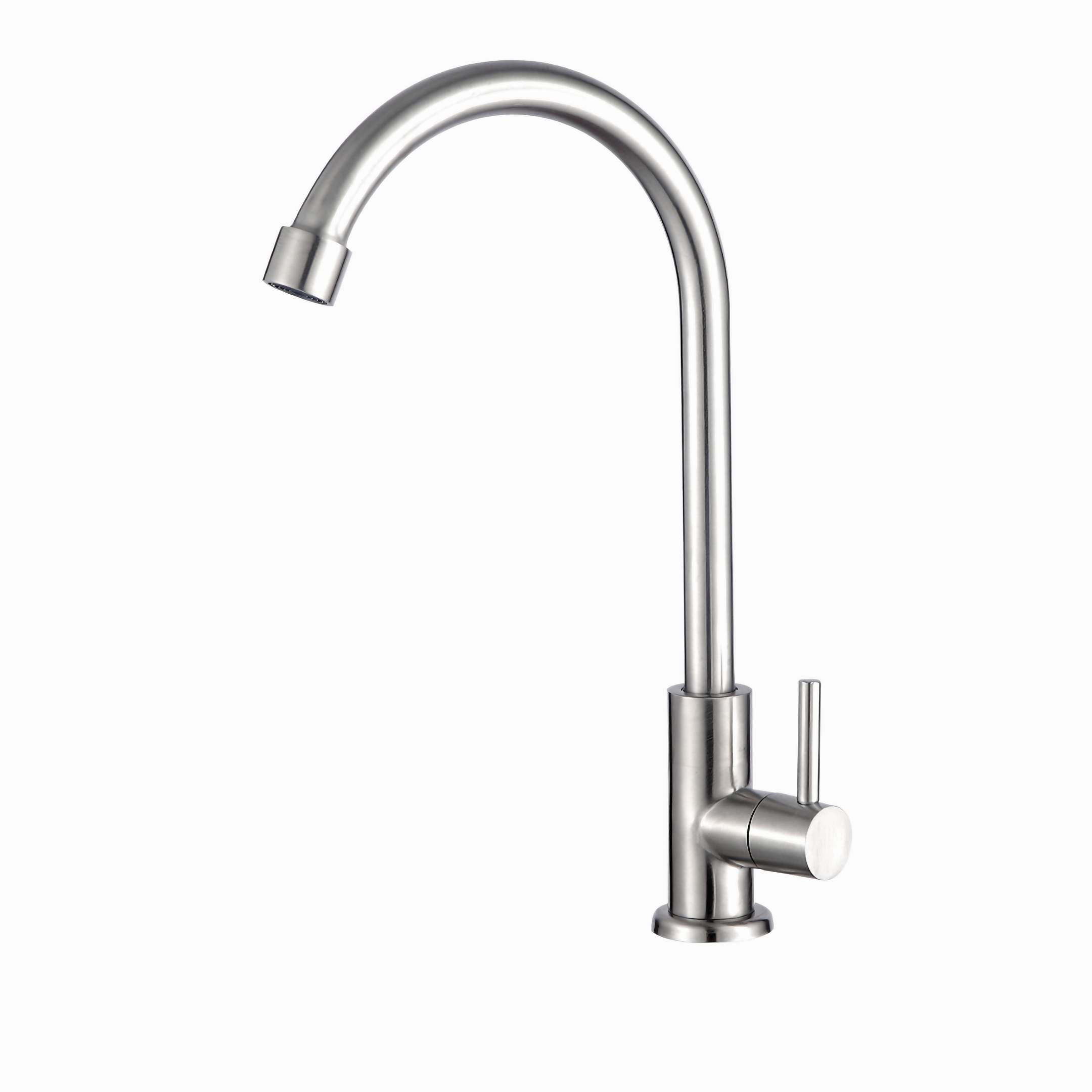 Vòi Nước Rửa Chén Lạnh Kg50 Inox304 Cao Cấp Dùng Cho Mọi Bồn Rửa, Tặng Kèm Dây Cấp Nước 40Cm - Hàng Chính Hãng