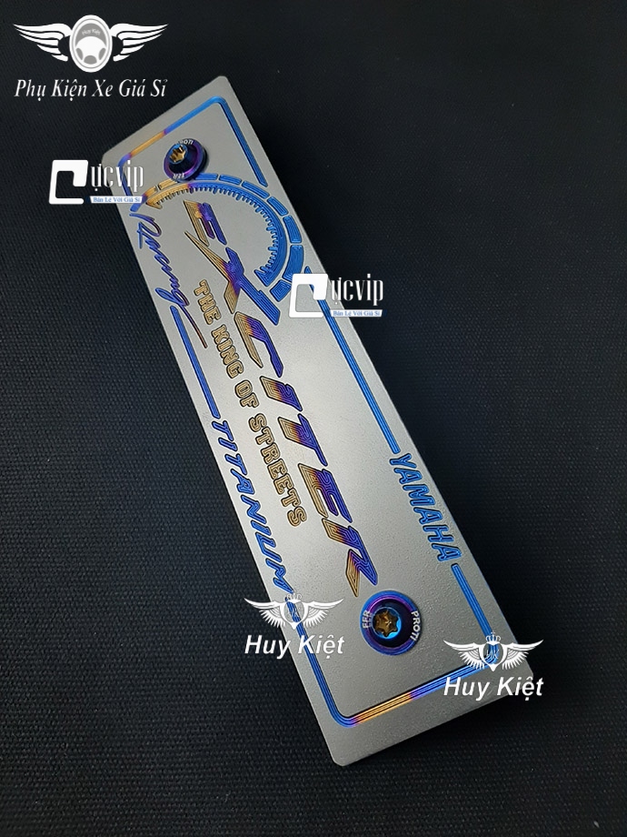 Bảng Tên Exciter Titan Kèm 2 Ốc ProTi MS3614 - Tặng 01 Móc Gắng Chìa Khóa Xe Ngẫu Nhiên