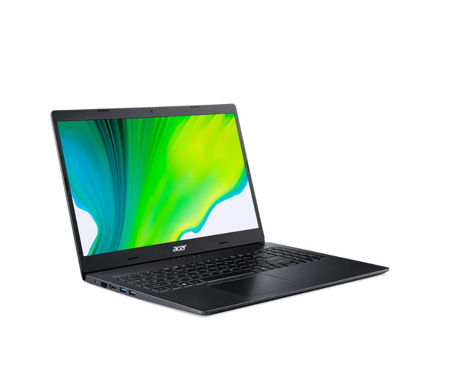 Máy Tính Xách Tay Laptop Acer A315-57-379K - Intel core i3-1005G1/4GB/256GB SSD/15.6" FHD/BT4/Win11SL/Black - Hàng Chính Hãng