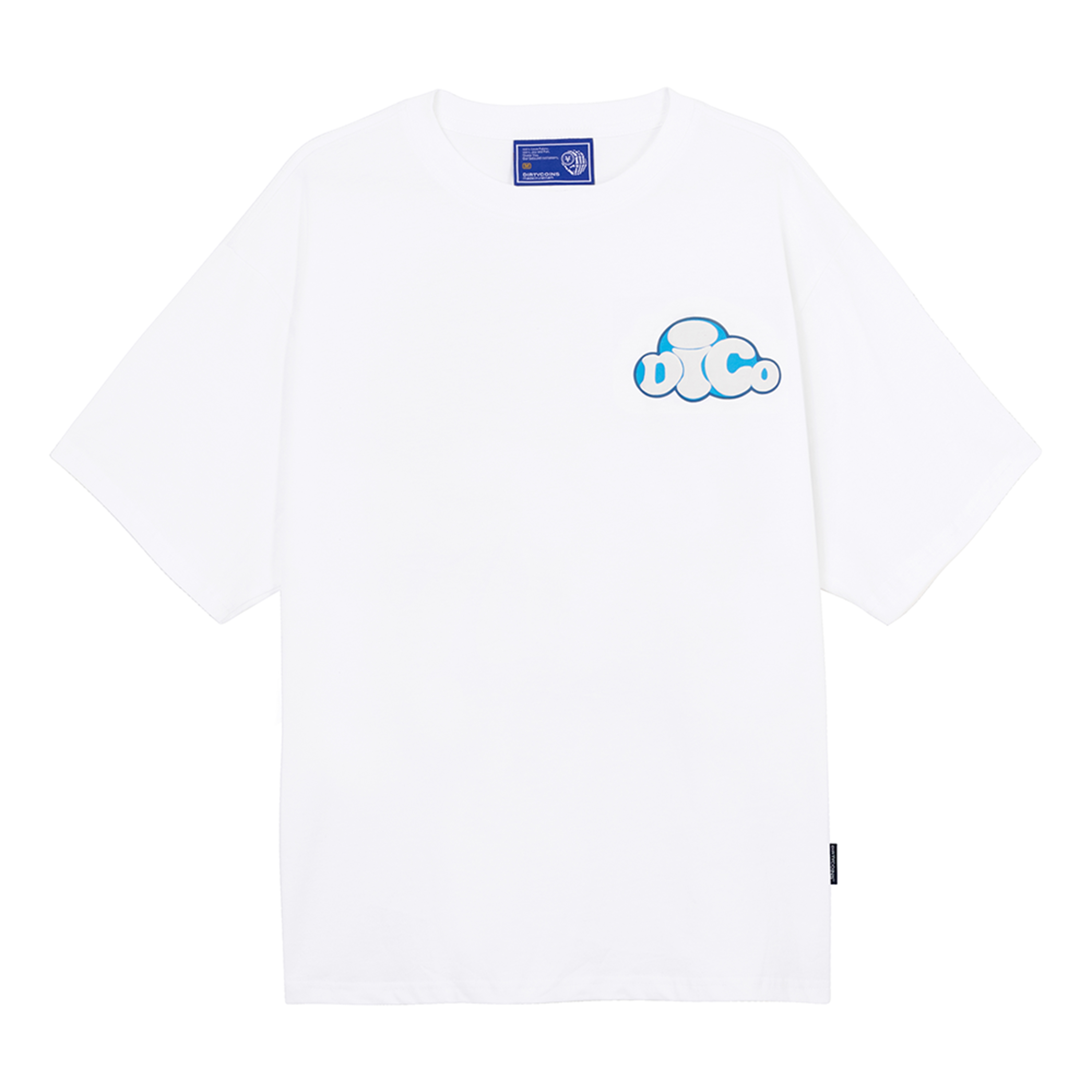 DirtyCoins Áo thun Up In The Sky T-shirt - White