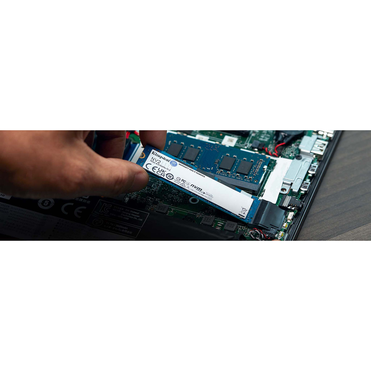 Ổ cứng gắn trong/ SSD Kingston NV2 500GB M.2 2280 PCIe Gen 4.0 NVMe (SNV2S/500G) - Hàng chính hãng