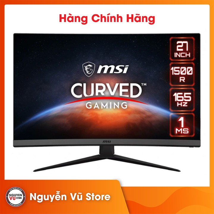 Màn hình Cong MSI Optix G27C7 (27&quot;/FHD/VA/165Hz/1ms) - Hàng Chính Hãng