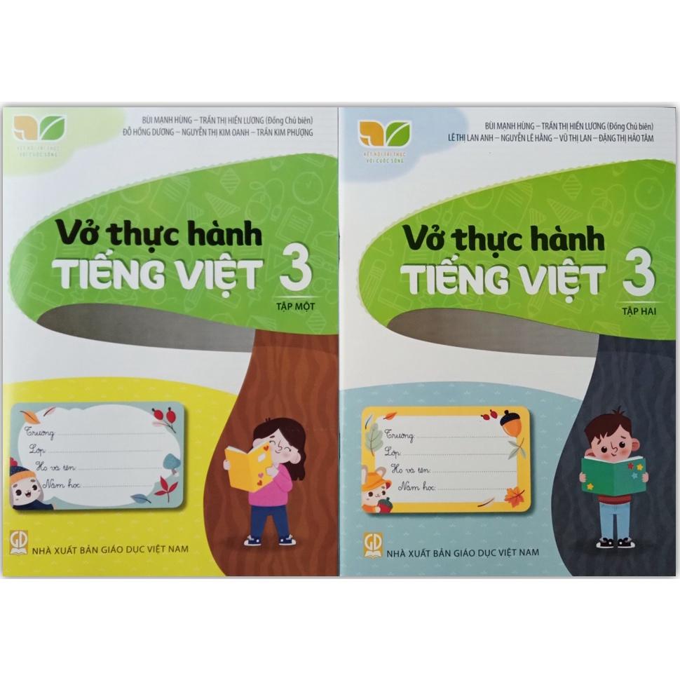 Sách - Combo Vở thực hành Tiếng Việt lớp 3 tập 1+2 (Kết nối tri thức với cuộc sống)