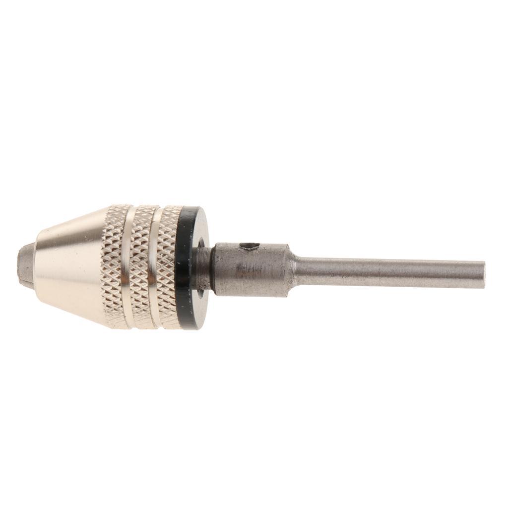 3-5pack Hex Shank Drill Chuck Adapter Conversion Tool 0.3-3.4mm 3mm Round Shank