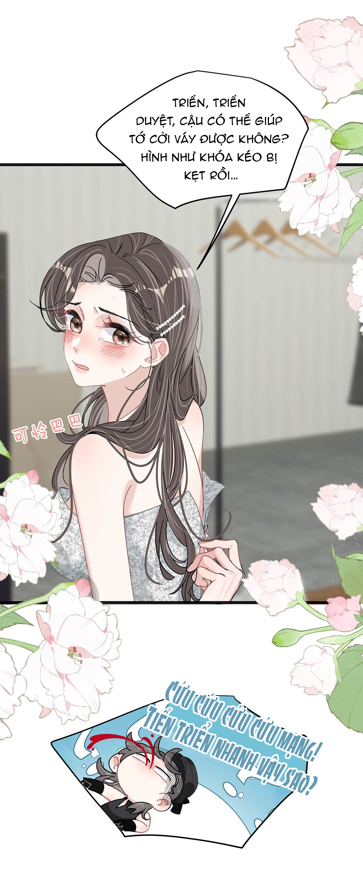 bị mẹ kế là ảnh hậu cưỡng ép yêu trong show thực tế chapter 37 13