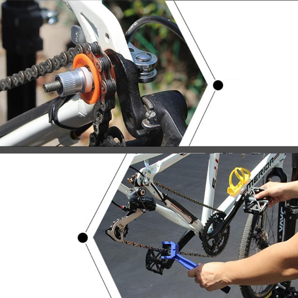 2x  Chain Keeper Holder Through Axle  Hub