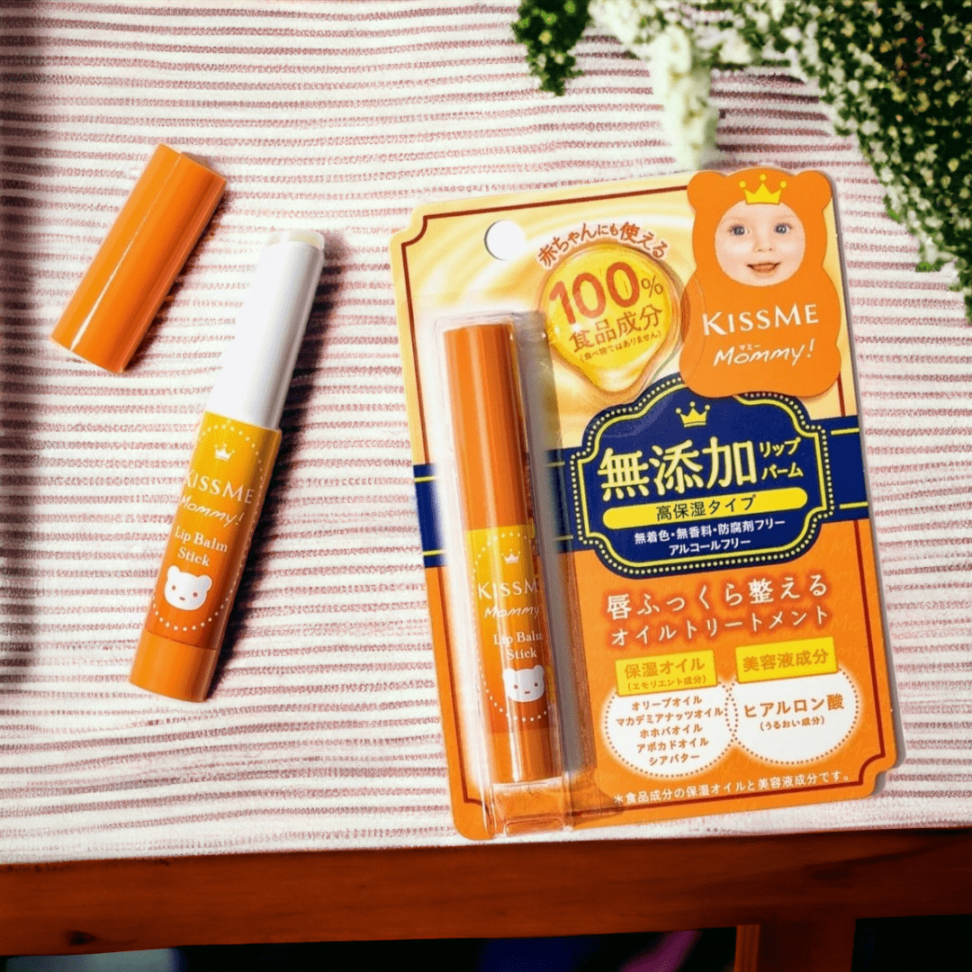 Son Dưỡng Môi Kissme Mommy Lips Chống Nứt Nẻ Dành Cho Bé Từ 6 Tháng Tuổi Và Da Nhạy Cảm (2.5g )