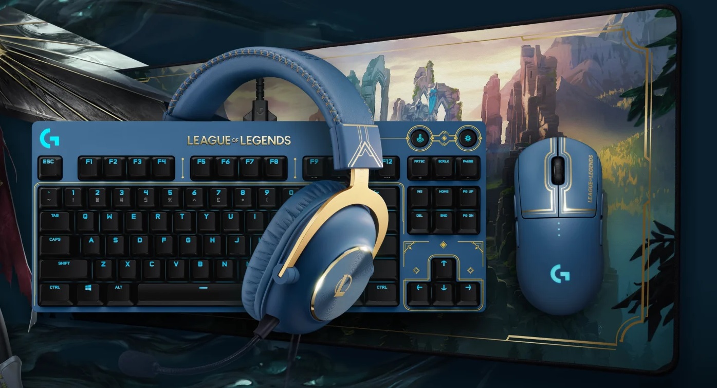 Bàn phím cơ Logitech Pro Gaming phiên bản League Of Legends - Hàng Chính Hãng