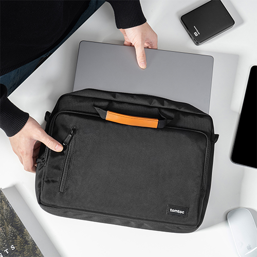 Túi xách chống sốc Tomtoc Navigator-A43 Laptop Briefcase Mbook 15.6 inch A43E1 - Hàng chính hãng
