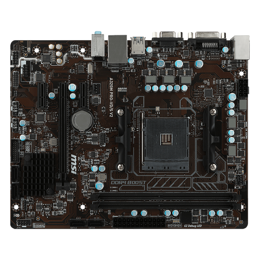 Bo mạch chủ - Mainboard MSI A320M Pro-VDS V2