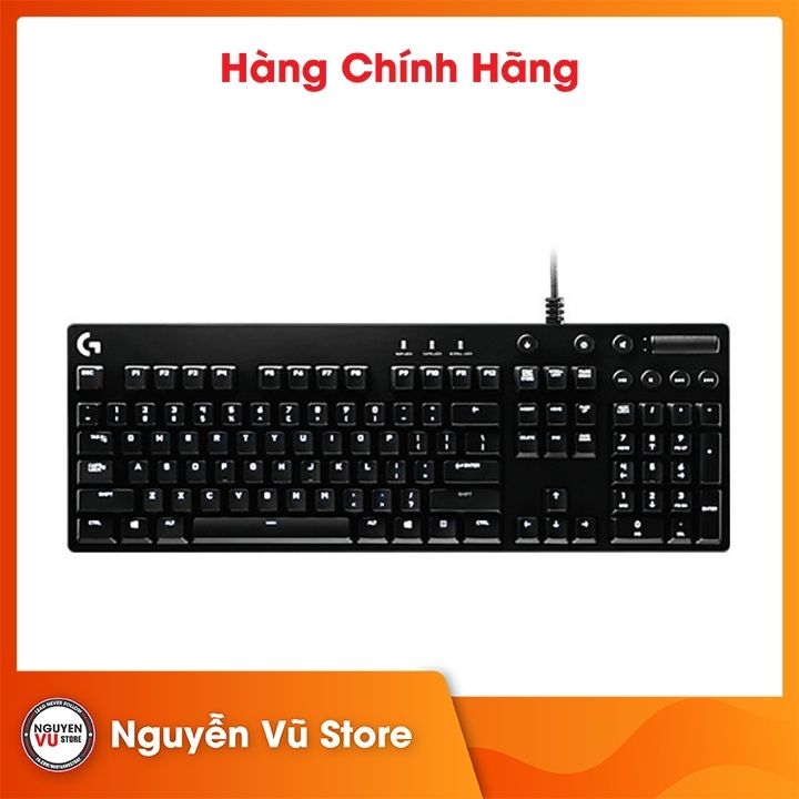 Bàn Phím Cơ Gaming Có Dây LOGITECH G610 Orion Blue - Cherry MX Blue Switch - Hàng chính hãng