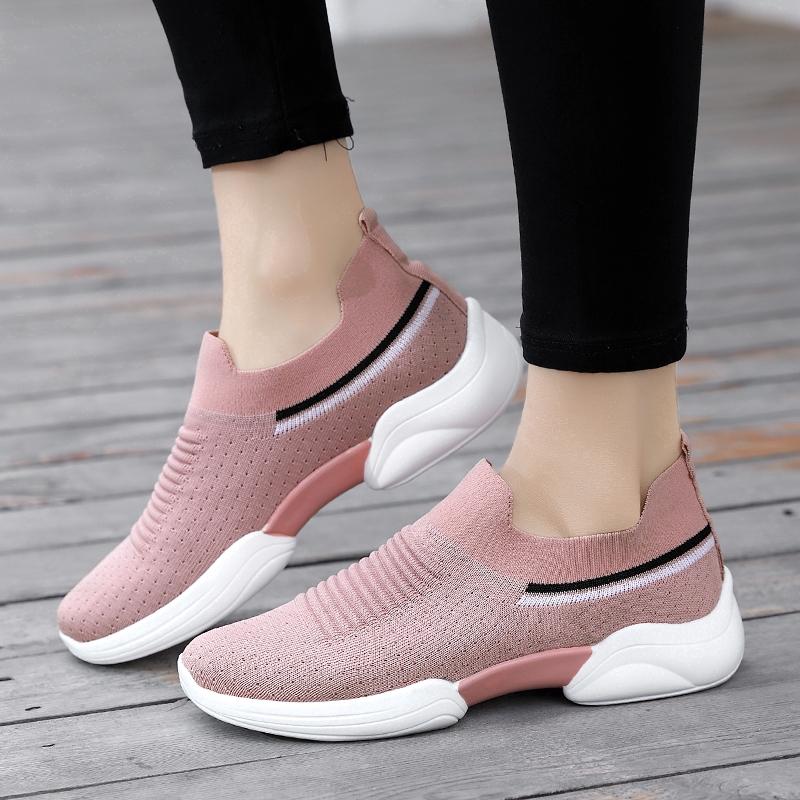 2020 Fashion women outdoor soft running sneakers casual sport shoes