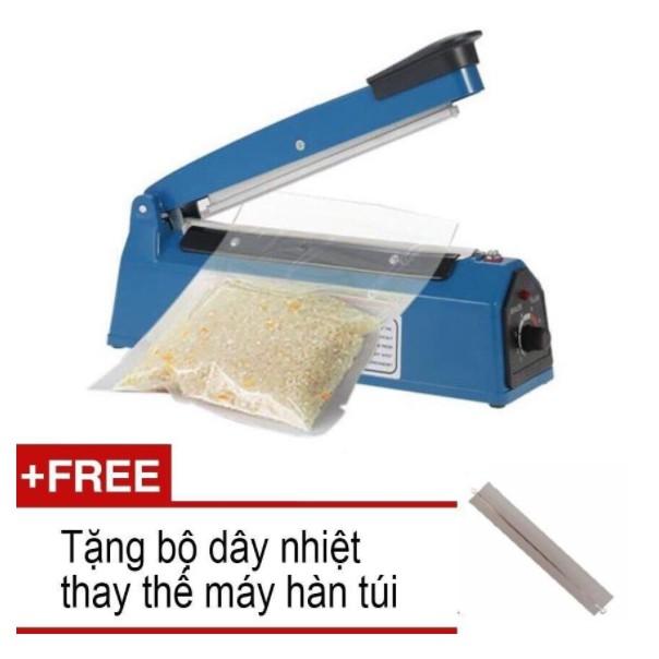 Máy hàn miệng túi nilon dập tay Tăng dây gia nhiệt sơ cua