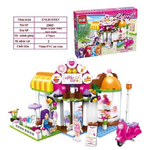 Bộ lắp ghép Enlighten Quán cà phê Abby 2003