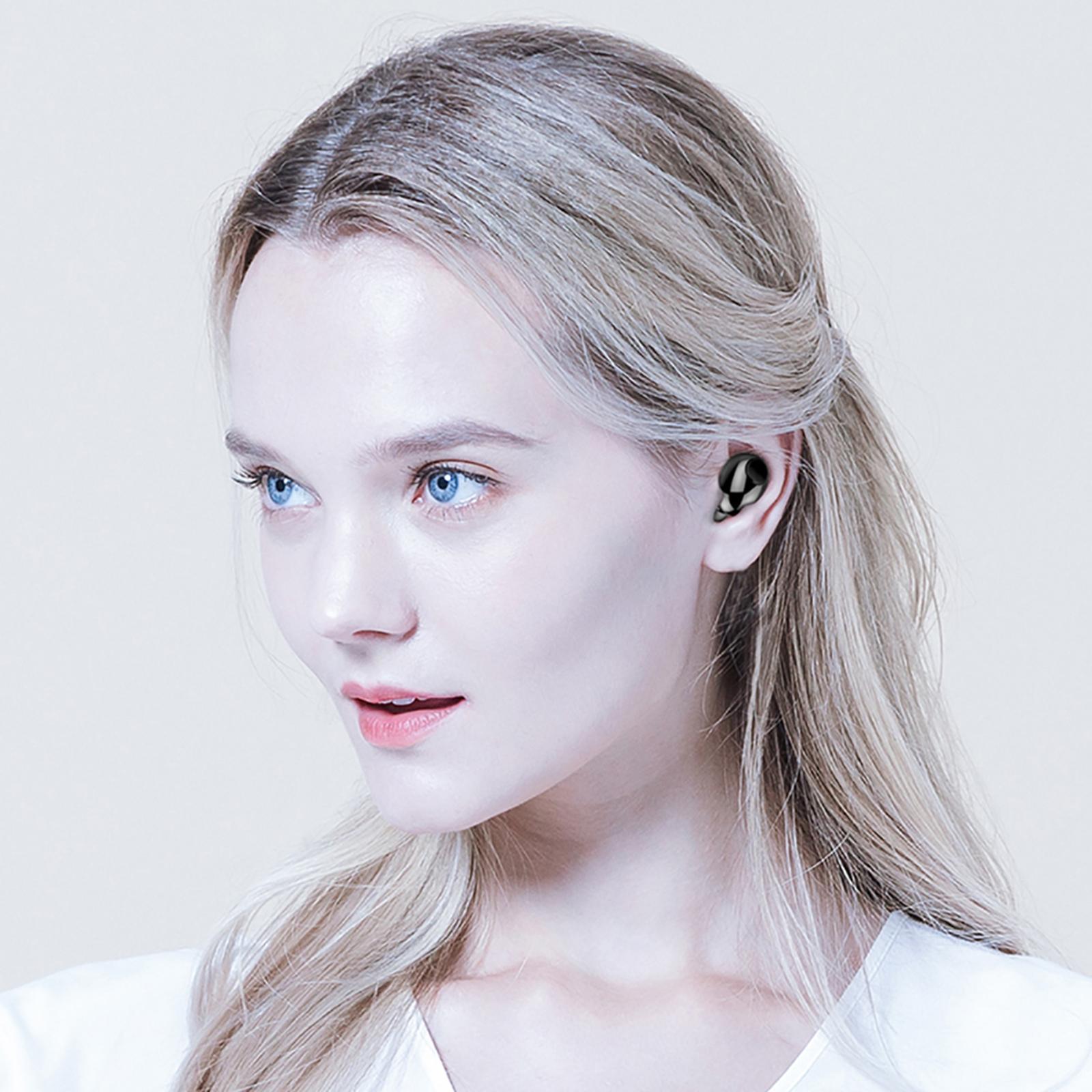 Sports In-Ear Stereo Bluetooth 5.0  Earphone Earbuds Headphone  Black