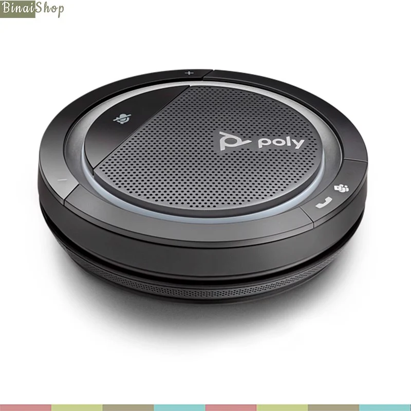 Poly Calisto 5300 - Micro Kèm Loa Hội Nghị Trực Tuyến, Bluetooth 5.0, Tích Hợp Microsoft Teams Dành Cho Nhóm 3-5 Người - Hàng chính hãng