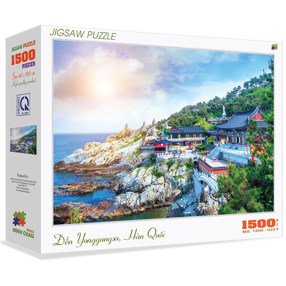 Xếp hình 1500 mảnh-Đền Yonggungsa, Hàn Quốc