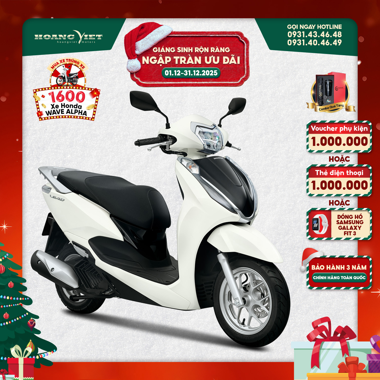 Xe máy Honda Lead 125cc 2026 - Phiên Bản Cao Cấp