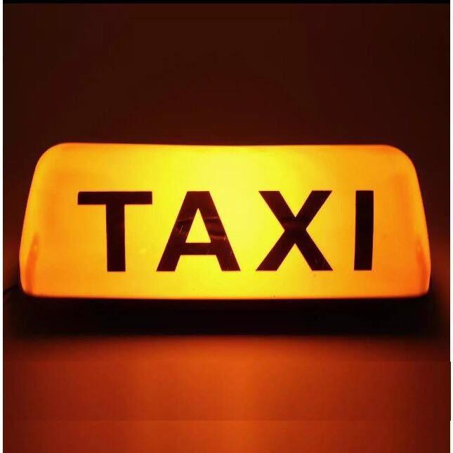 Đèn taxi có đế nam châm hút.mào taxi xe ô tô,mào taxi dù