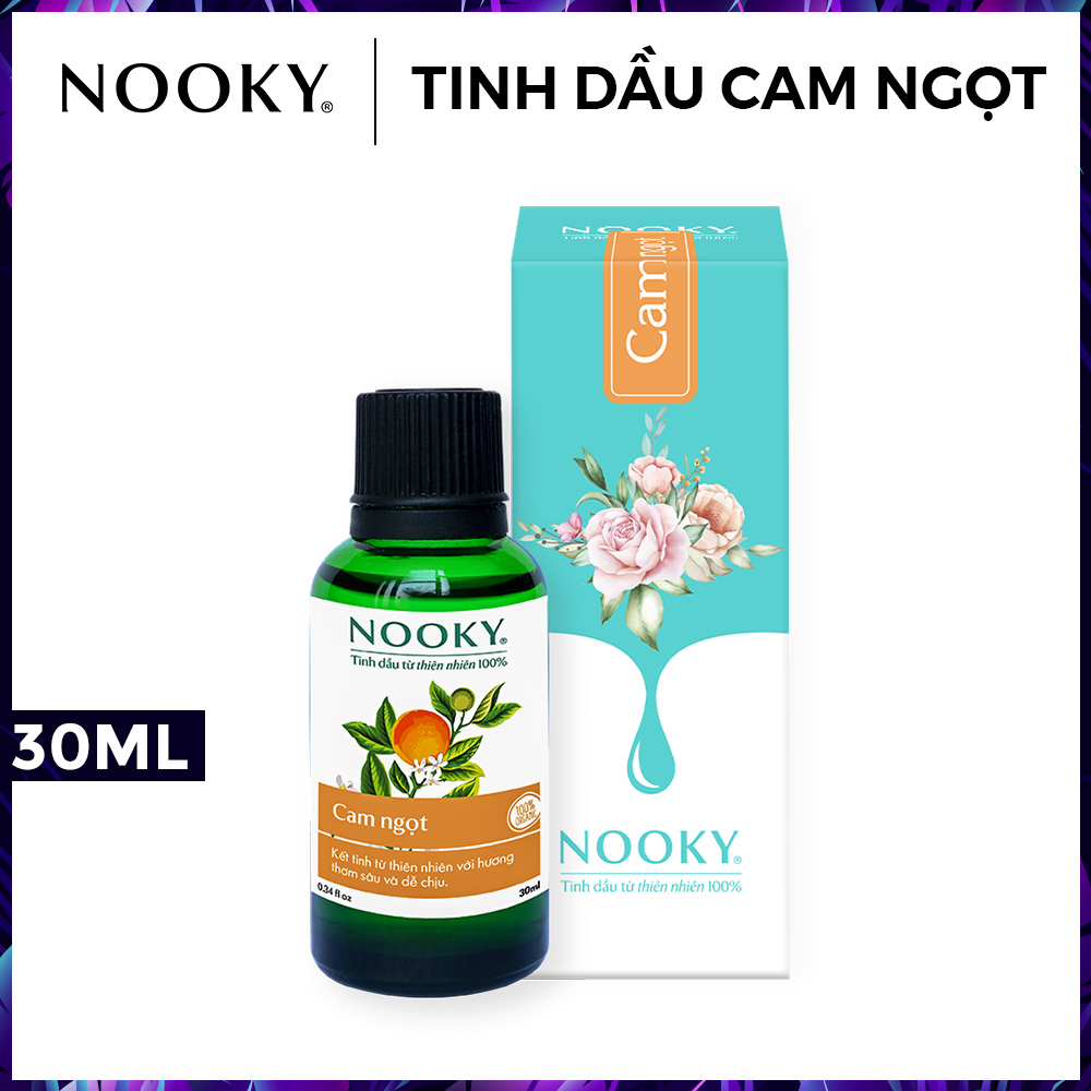 [30ml] Tinh dầu Cam ngọt NOOKY 100% Thiên Nhiên - TORO FARM