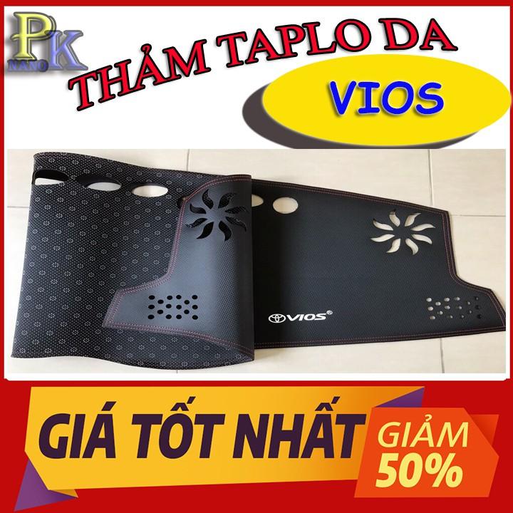 THẢM TAPLO DA XE VIOS– ĐẾ CAO SU CHỐNG TRƯỢT – 3 LỚP- CHỐNG NÓNG TỐT - CHUẨN FORM