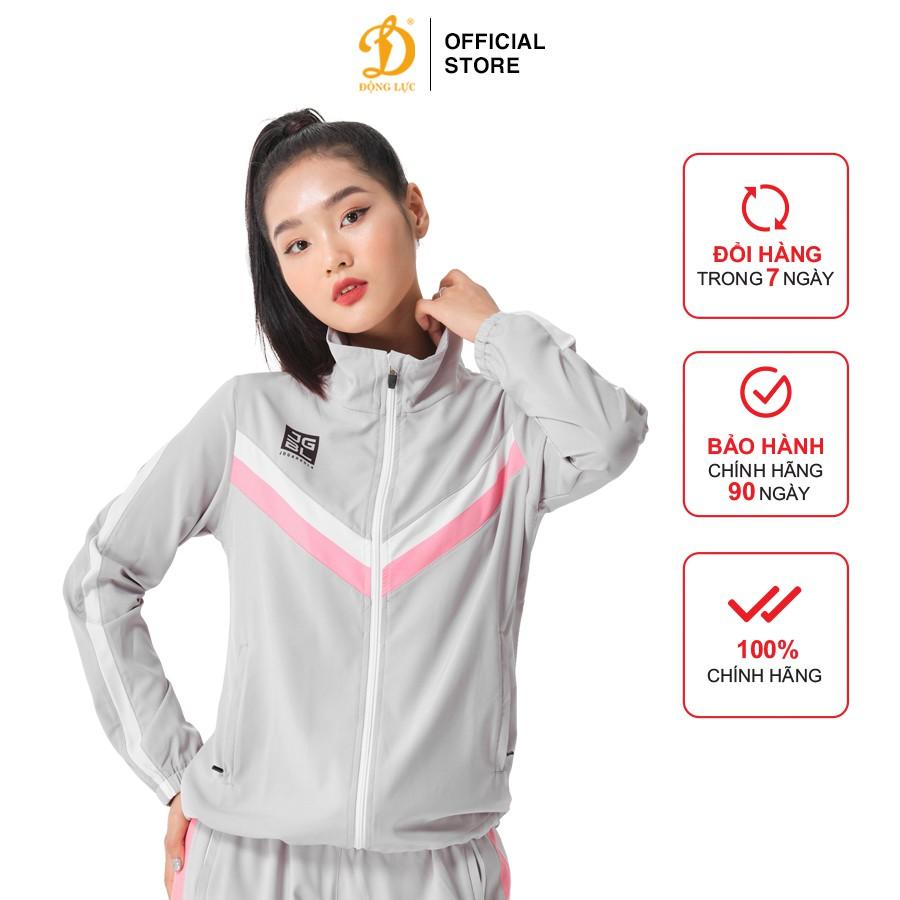 Áo Khoác Nữ JOGARBOLA college S1 PJ388 - Động Lực - Size kẻ