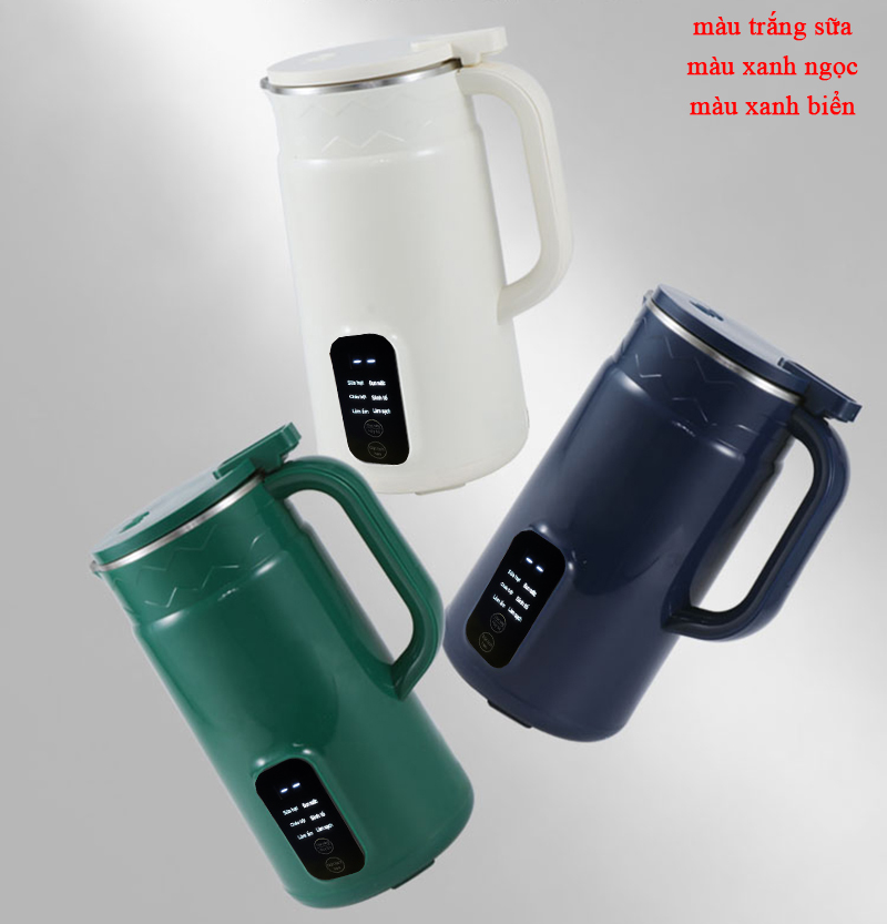 Máy làm sữa hạt mini 800ml đủ cho 1-3 người, máy nấu sữa hạt đậu nành, nấu cháo cho bé, máy xay sinh tố đa năng - Hàng nhập khẩu