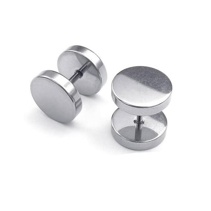 Cặp Bông tai Unisex hình tạ